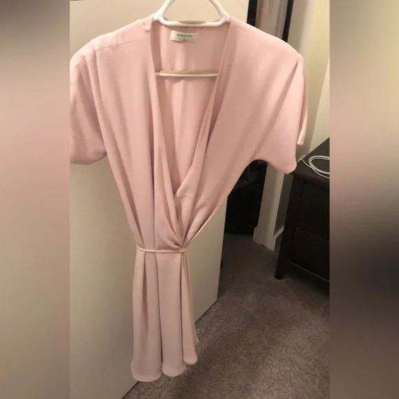 Aritzia Babaton Wallace Wrap Dress - Picture 2 of 4